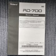 Myydn: Roland RD-700 manuaali (#1821896)