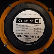 Myydn: Erittäin hyväkuntoinen Celestion G12/50 vuodelta 1977 (#1853269)