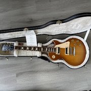 Myydn: Les Paul Traditional 1960 Zebra Satin Honey Burst (#2012376)