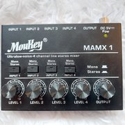 Myydn: Moukey Mini 4-kanavainen Erittäin Hiljainen Stereo Äänimikseri D (#2013987)