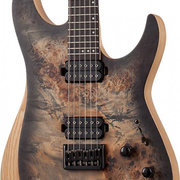 Vaihdetaan: Schecter Reaper 6 FR Charcoal Burst (#2019427)