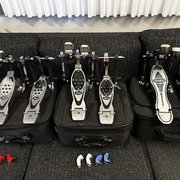 Myydn: 3 x Tuplapedaalit (Pearl Eliminator / Mapex Falcon) (#2021255)