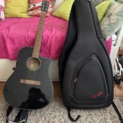 Myydn: Fender CD-60SCE Dread/Blk (#2023643)