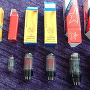 Myydn: Vahvistinputkia ECC83, 6L6WXT+, GZ34S (5AR4) (#2024526)