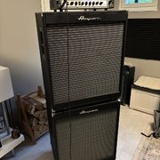Myydn: Ampeg PF-410HLF kaapit ja PF-800 vahvistin (#2026938)