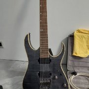 Myydn: Ibanez Premium RG721FM Black Ice +Black Star HT-1R Combo vahvari (#2029492)