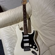 Myydn: Fender US Lonestar Stratocaster 1996 Olympic White (#2030999)