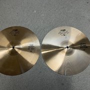 Myydn: Paiste 404 heavy 14 hihat, 101 crash/ride 18 (#2032960)