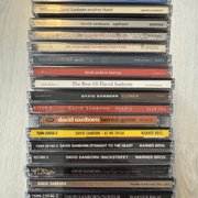 Myydn: David Sanborn CD kokoelma, Vandoren Jumbo Java A45 Blue altolle. (#2033191)