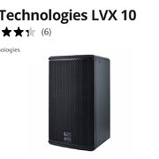 Myydn: dB Technologies LVX 10 aktiivikaiutinpari (#2033663)