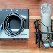 Myydään: Røde NT1-A + kehto + UR22 (#2041257) Myydään: Røde NT1-A + kehto + UR22 (#2041257)
