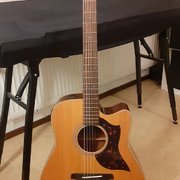 Myydään: Yamaha A1M elektroakustinen kitara (#2041843) Myydään: Yamaha A1M elektroakustinen kitara (#2041843)