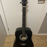 Myydään: Fender Squier SA-105 akustinen kitara (#2042541) Myydään: Fender Squier SA-105 akustinen kitara (#2042541)