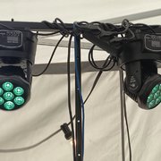 Myydään: Valosetti 4 kpl moving headit ja valoteline bändille (#2043000) Myydään: Valosetti 4 kpl moving headit ja valoteline bändille (#2043000)