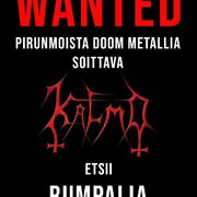 Orkesteri hakee: Pirunmoista doom-metallia soittava Kalmo hakee rumpalia (#204643)